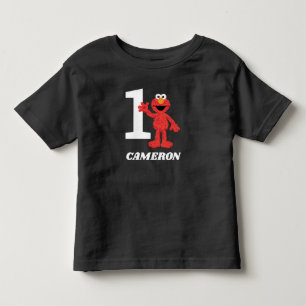 T-shirt Pour Les Tous Petits Simple Elmo 1er anniversaire