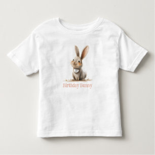 T-shirt Pour Les Tous Petits Simple mignonne lapin Anniversaire des enfants