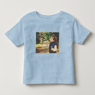 T-SHIRT POUR LES TOUS PETITS SIMPLE MODERNE MODERNE MONOGRAM ÉLÉGANT CHIC STYLE