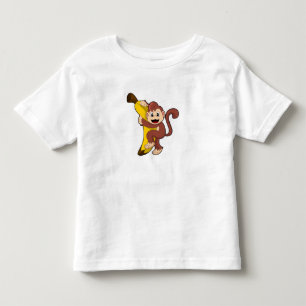 T-shirt Pour Les Tous Petits Singe avec banane (1).PNG
