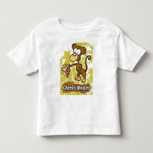 T-shirt Pour Les Tous Petits Singe Cheeky dans la Jungle