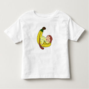 T-shirt Pour Les Tous Petits Singe dormant dans le pyjama