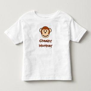 T-shirt Pour Les Tous Petits Singe effronté