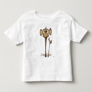 T-shirt Pour Les Tous Petits Singe idiot et coccinelles