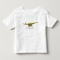 Singe verte d'Apatosaurus et de raisin