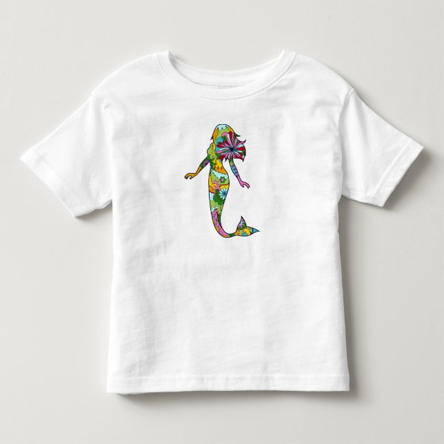T-shirt Pour Les Tous Petits Sirène pour enfant (Devant)