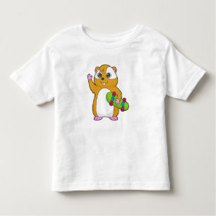 T-shirt Pour Les Tous Petits Skate de Hamster