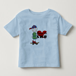 T-shirt Pour Les Tous Petits SKATEBOARDING - Garçon en Casquette de baseball