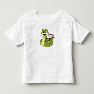 T-shirt Pour Les Tous Petits Snake with Cup
