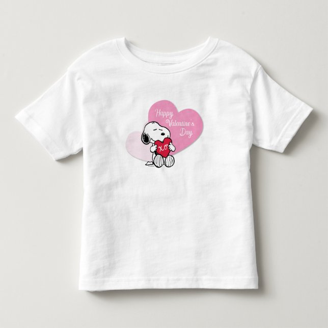 T-shirt Pour Les Tous Petits Snoopy Hugs & Kisses (Devant)