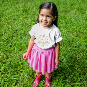 T-shirt Pour Les Tous Petits Sœur aux enfants abeilles