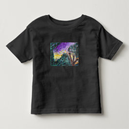 T-shirt Pour Les Tous Petits Soirée violette