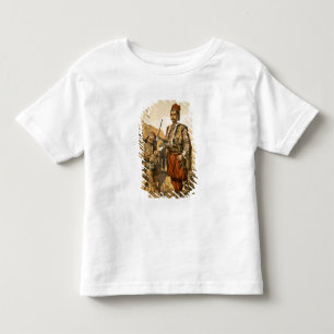 T-shirt Pour Les Tous Petits Soldats d'infanterie turcs dans l'armée de