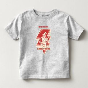 T-shirt Pour Les Tous Petits Sorcier jouant de la guitare