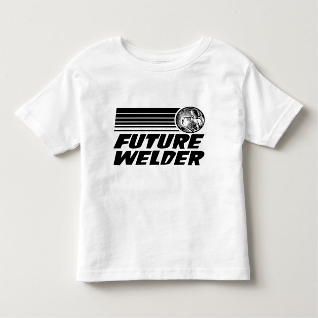 T-shirt Pour Les Tous Petits Soudeur future (Devant)