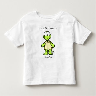 T-shirt Pour Les Tous Petits Soyons verts comme moi !