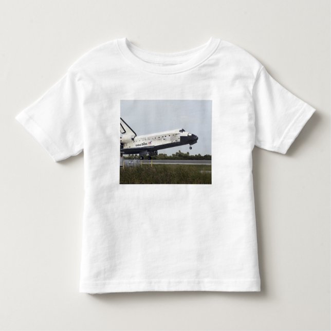 T-shirt Pour Les Tous Petits Space Shuttle Discovery (Devant)