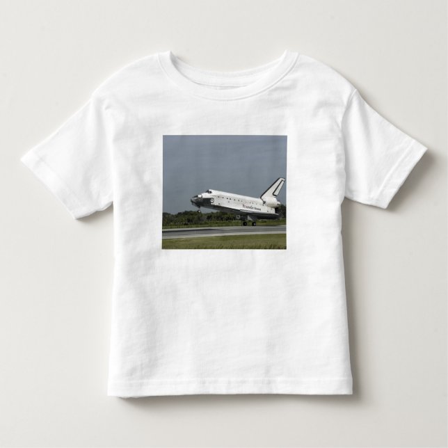 T-shirt Pour Les Tous Petits Space Shuttle Endeavour touche down (Devant)