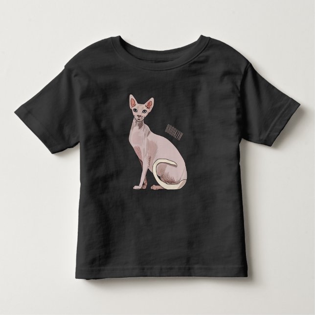 T-shirt Pour Les Tous Petits Sphynx cat (Devant)