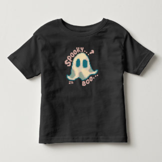 T-shirt Pour Les Tous Petits Spooky Halloween pixel