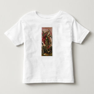 T-shirt Pour Les Tous Petits St Michael et le dragon