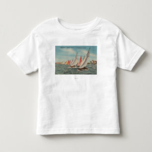 T-shirt Pour Les Tous Petits St Petersburg, FL - vue de régate de foudre