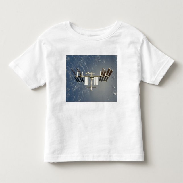 T-shirt Pour Les Tous Petits Station spatiale internationale (Devant)