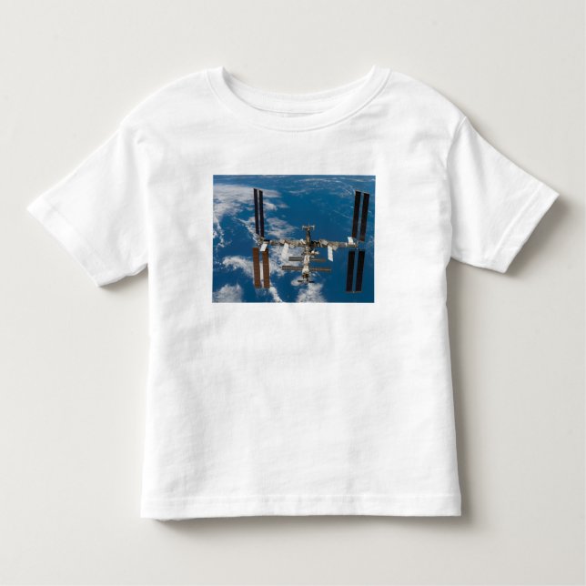 T-shirt Pour Les Tous Petits Station spatiale internationale 18 (Devant)