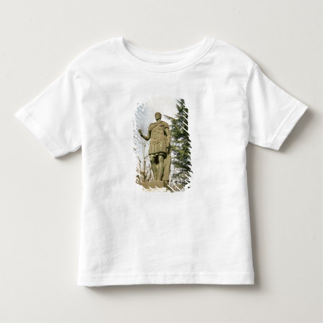 T-shirt Pour Les Tous Petits Statue de Jules César (Devant)