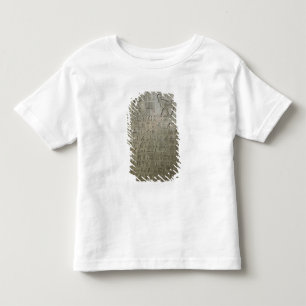 T-shirt Pour Les Tous Petits Stela commémorant l'enterrement des api