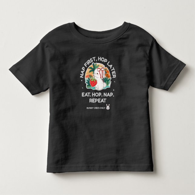 T-shirt Pour Les Tous Petits Strawberry Dream Bunny (Devant)
