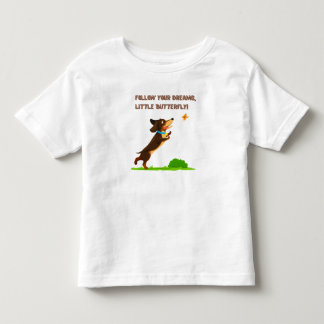 T-shirt Pour Les Tous Petits Suivez Vos Rêves, Petit Papillon