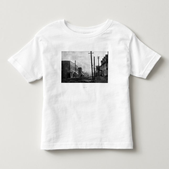T-shirt Pour Les Tous Petits Sumas, rue SceneSumas, WA de WashingtonA (Devant)