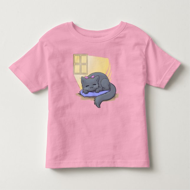 T-shirt Pour Les Tous Petits Sun Kitty - (Devant)
