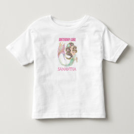 T-shirt Pour Les Tous Petits Super mignonne sirène