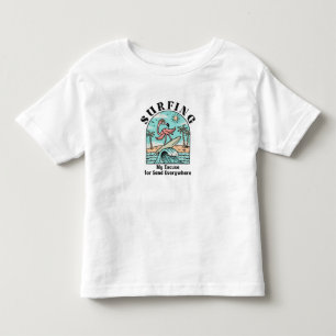 T-shirt Pour Les Tous Petits Surf, Mon Idée Pour Le Sable Partout