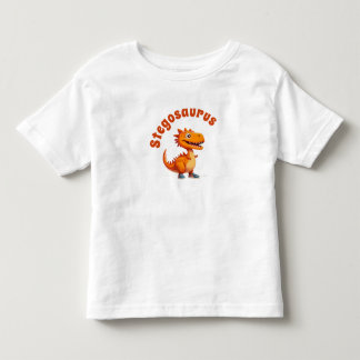 T-shirt Pour Les Tous Petits Süßes Stegosaure
