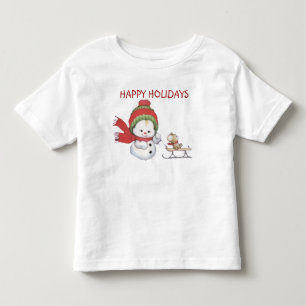 T-SHIRT POUR LES TOUS PETITS SUZANNE ELIZABETH CHRISTMAS COLLECTION TODDLER T-S