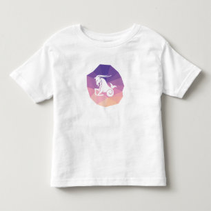 T-shirt Pour Les Tous Petits Symbole zodiaque de Capricorne