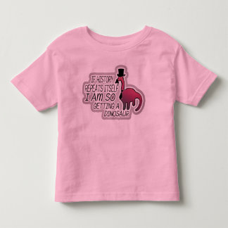 T-shirt Pour Les Tous Petits T d'enfant sot, Dinosaure d'animal