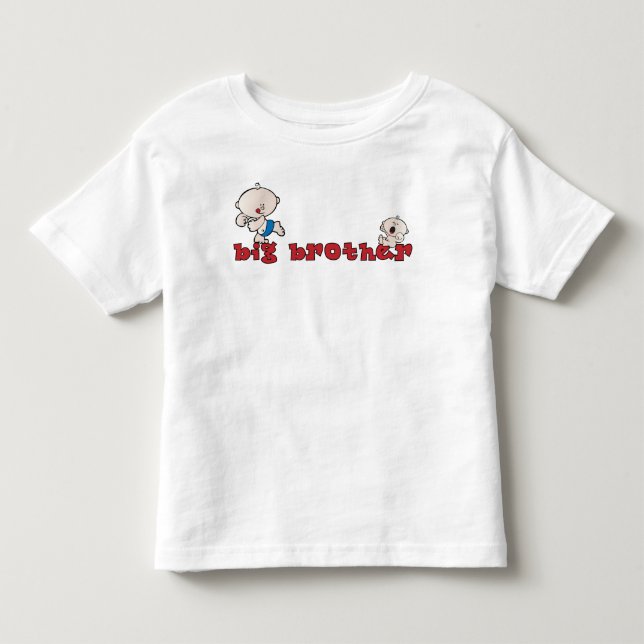 T-shirt Pour Les Tous Petits T. grand frère (Devant)