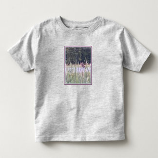 T-shirt Pour Les Tous Petits T-shirt Enfant Oiseau dans les hautes herbes