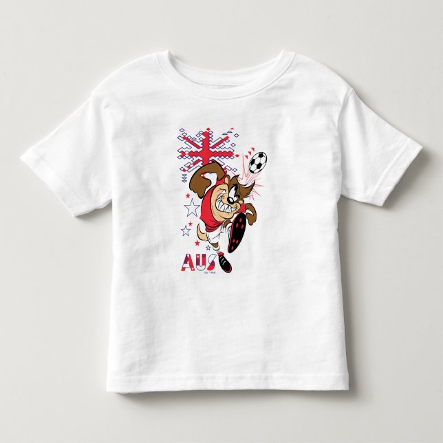 T-shirt Pour Les Tous Petits TAZ™ Team Australia Soccer Graphic (Devant)