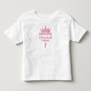 T-shirt Pour Les Tous Petits TEE ROYALE ANNIVERSAIRE – Tee-shirt personnalisé p