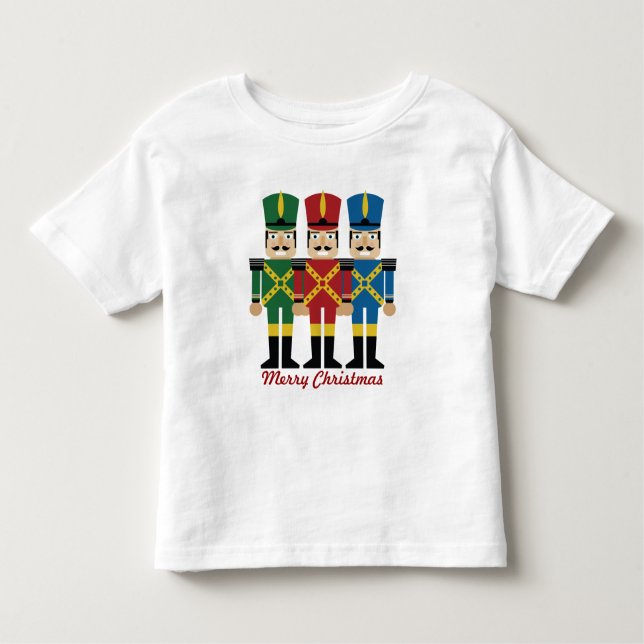 T-shirt Pour Les Tous Petits Tee - shirt de vacances Nutcracker (Devant)