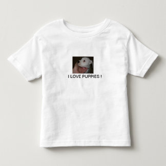 T-shirt Pour Les Tous Petits Tee - shirt d'enfant en bas âge de chiot