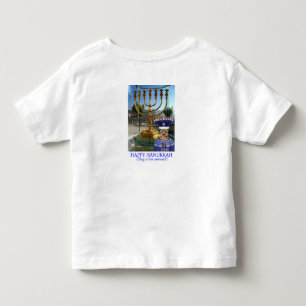 T-shirt Pour Les Tous Petits tee-shirt enfant. Heureux Hanoukka ! lion