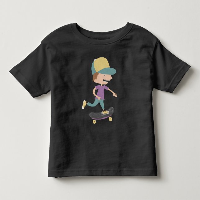 T-shirt Pour Les Tous Petits Tee-shirt Skate (Devant)