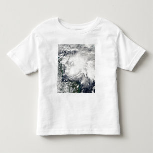 T-shirt Pour Les Tous Petits Tempête tropicale Ida dans la mer des Caraïbes