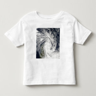 T-shirt Pour Les Tous Petits Tempête tropicale Jade débarquant sur Madagascar